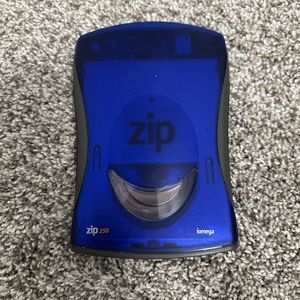 Iomega Zip 250 USB-Powered External Drive 250MB Blue Z250USBPCMBP